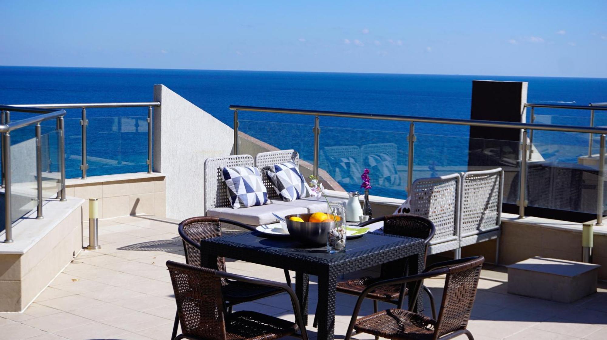 Апартаменти Бяла Клиф На Плажа - Apartments Byala Cliff First Line Exterior foto