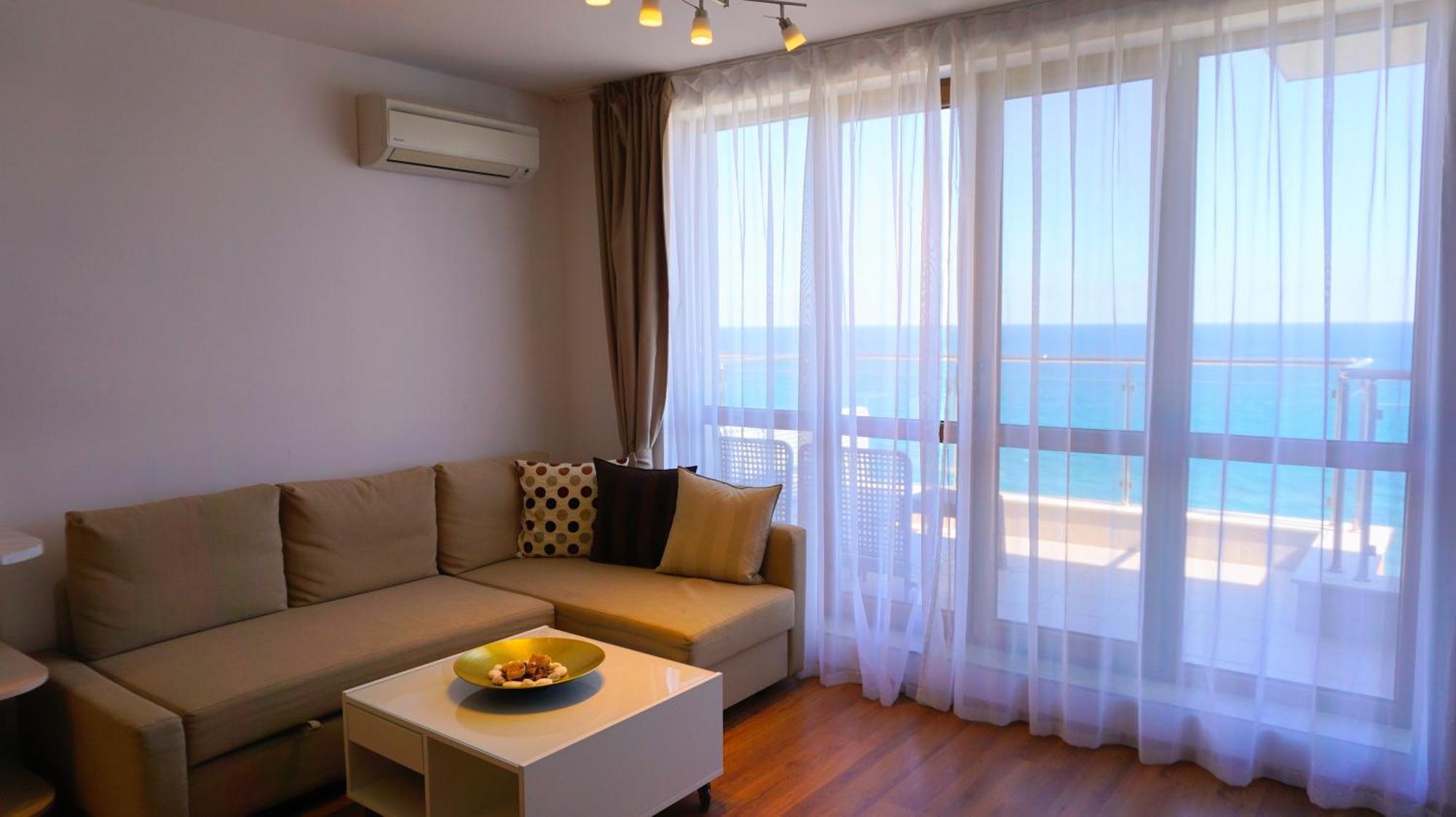 Апартаменти Бяла Клиф На Плажа - Apartments Byala Cliff First Line Exterior foto